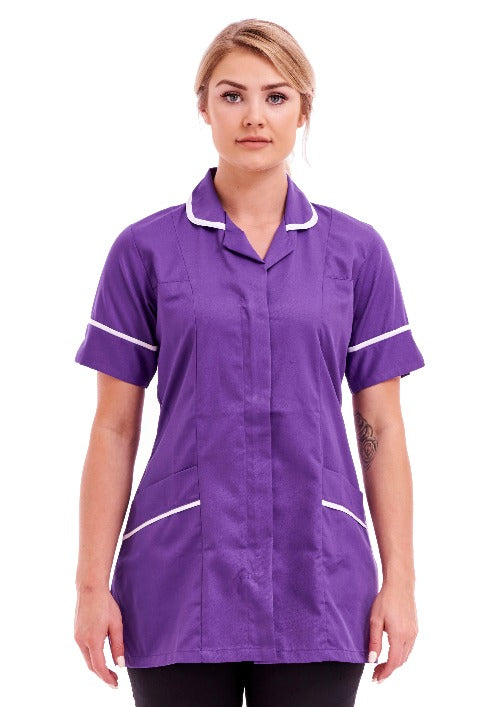 Women's Tunic Ideal for Nurses and Care Homes, Size 8 to 26