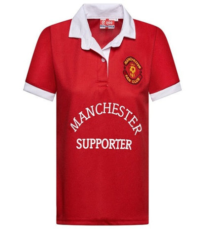 Women's Manchester Football Half Sleeve Jersey