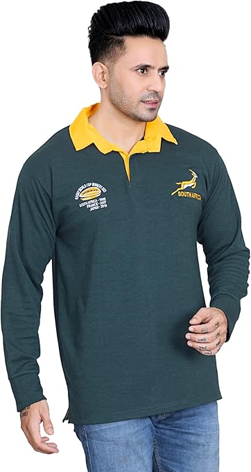 South Africa Rugby Champions Long Sleeve Shirt | S to 5XL