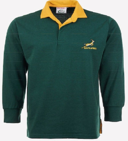 Men's South Africa Rugby Long Sleeve Jersey