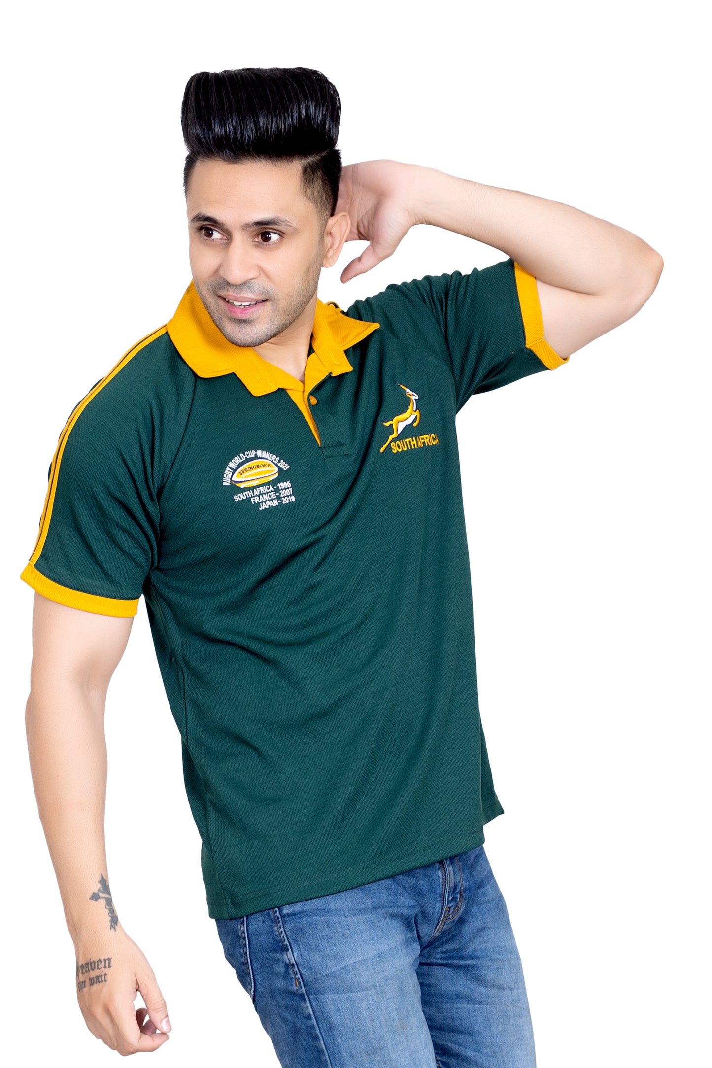 Rugby Champion South Africa Rugby Shirt Short Sleeve | Size S to XXL