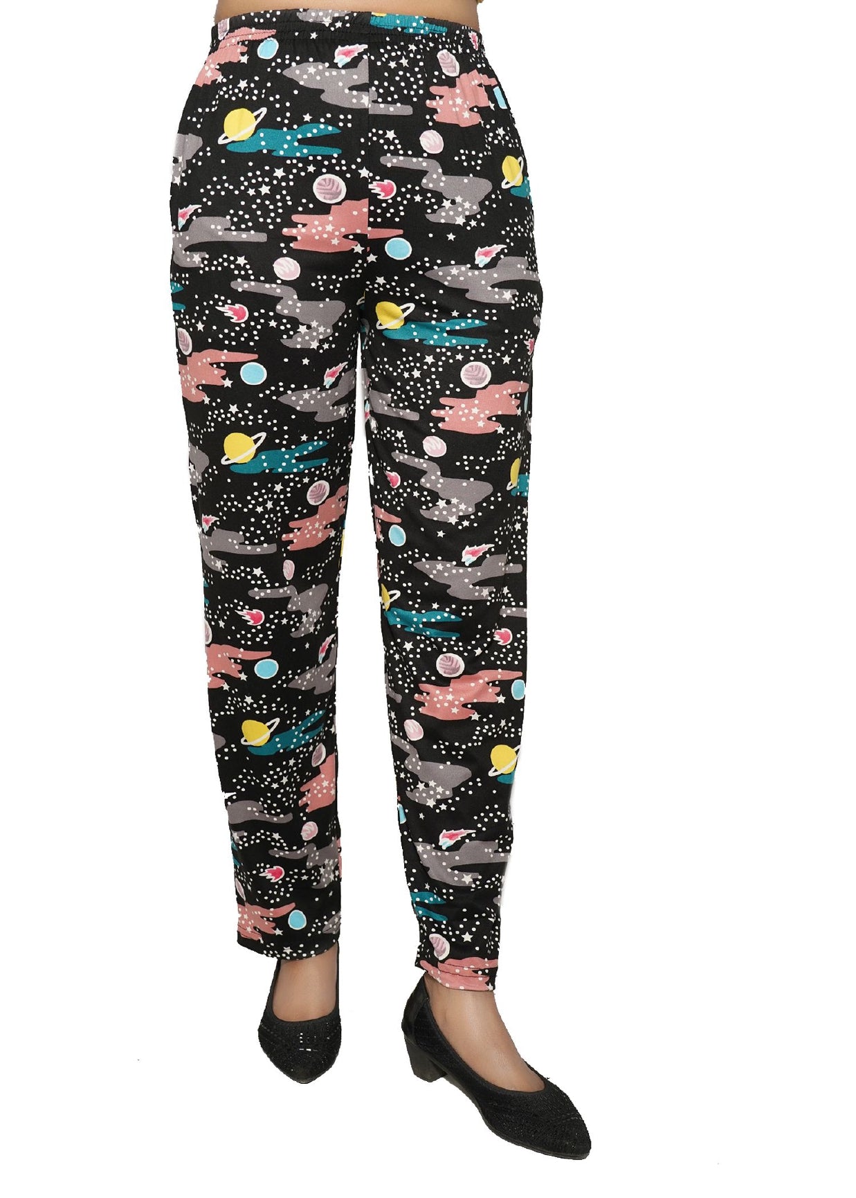 Ladies stylish printed Polyester soft touch Jogging Pyjama Bottoms Pan First Uniform Solutions