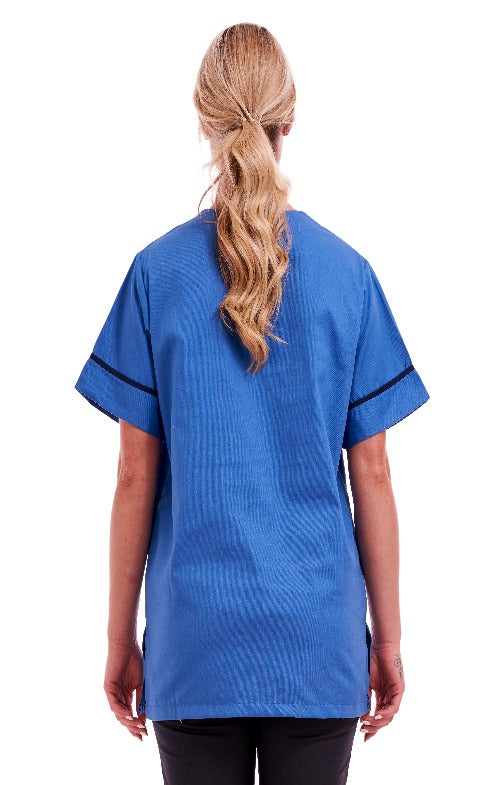 Unisex Smart Scrub Tunic Nurse Uniform Poly Cotton | Size S To XXL | H ...